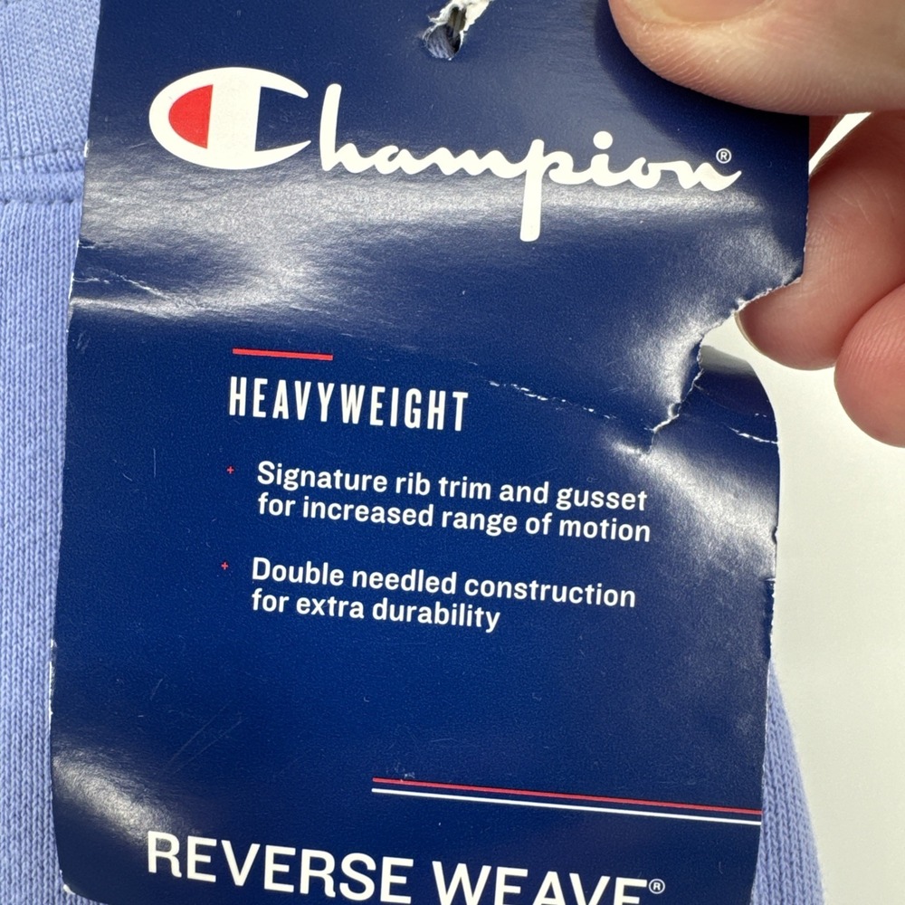 Champion Womens Plus Size Reverse Weave Lavender Joggers Pants NWT 1X - Picture 4 of 12